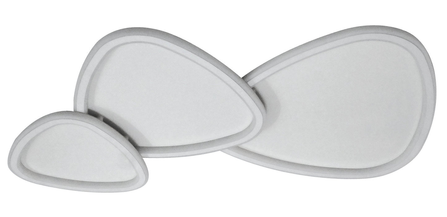 CCC 712-2 ΠΛΑΦΟΝΙΕΡΑ LED ΛΕΥΚΗ 3 ΒΟΤΣΑΛΑ