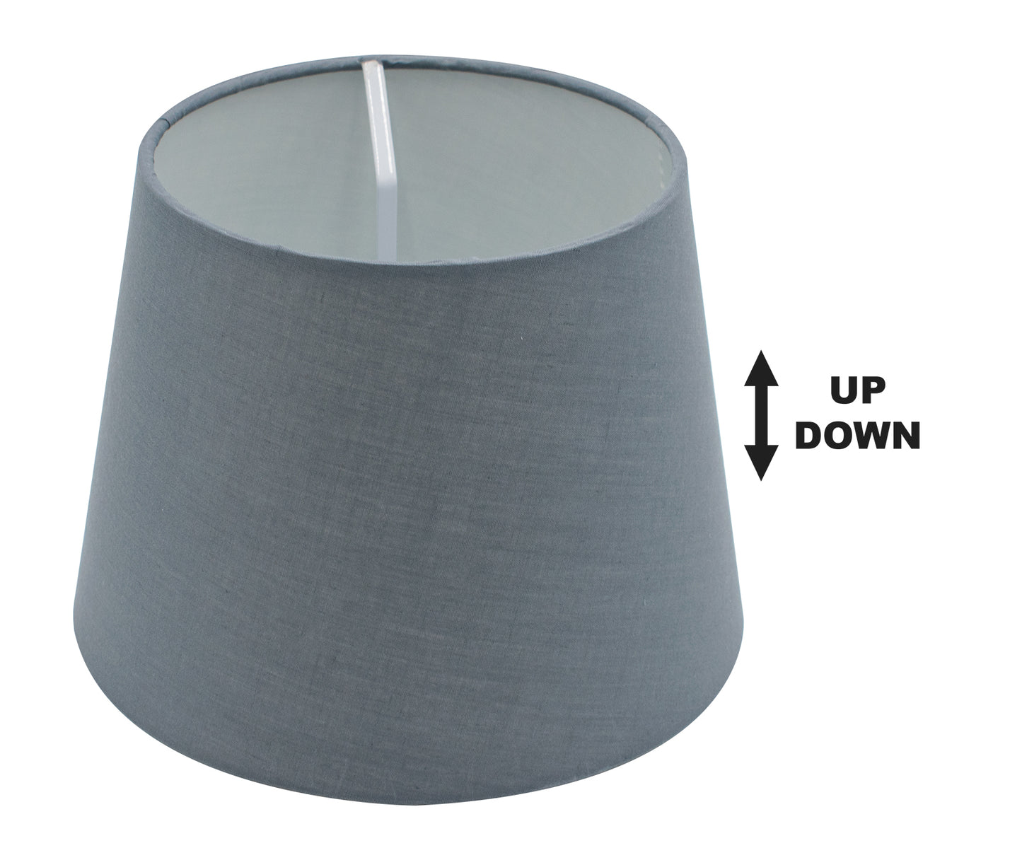 SPC 20 PT E14 (d20-15-H15) ΚΑΠΕΛΟ ΓΚΡΙ ΣΚΟΥΡΟ ΥΦΑΣΜΑ UP/DOWN