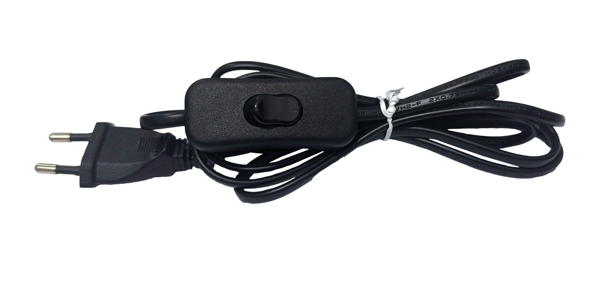 SPC 135 BK ΚΑΛΩΔΙΟ ΜΕ ΔΙΑΚΟΠΤΗ ΠΛΑΣΤΙΚΟ ΠΟΡΤΑΤΙΦ (ΦΙΣ ΠΟΥΑΡ)