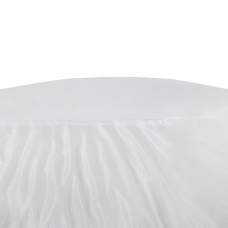 Πουφ πολυθρόνα Norm PRO pakoworld αδιάβροχο λευκό