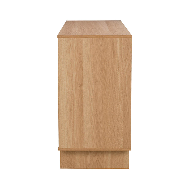 Μπουφές Jenfia pakoworld mdf σε φυσική απόχρωση 101,2x39x75,5εκ