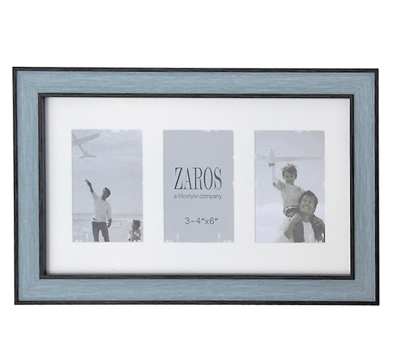 3πλή Φωτ/θήκη 10x15cm,(PS Ραφ/Καφέ χρ.48x30cm