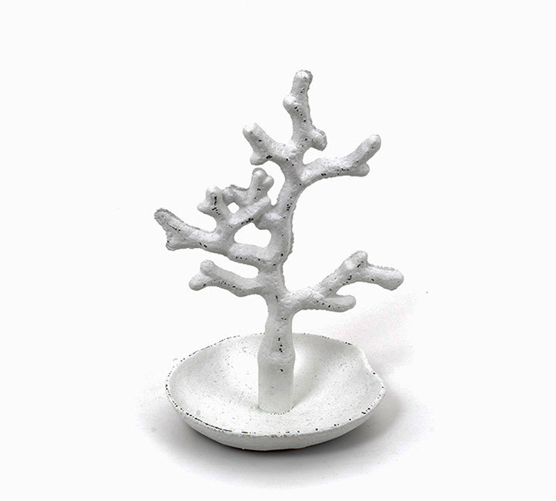 Stand για μπιζού σχ.κοράλι από μαντέμι, 20,5cm