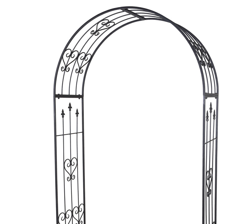 Μεταλλική αψίδα για floral διακόσμηση,136x40x228cm