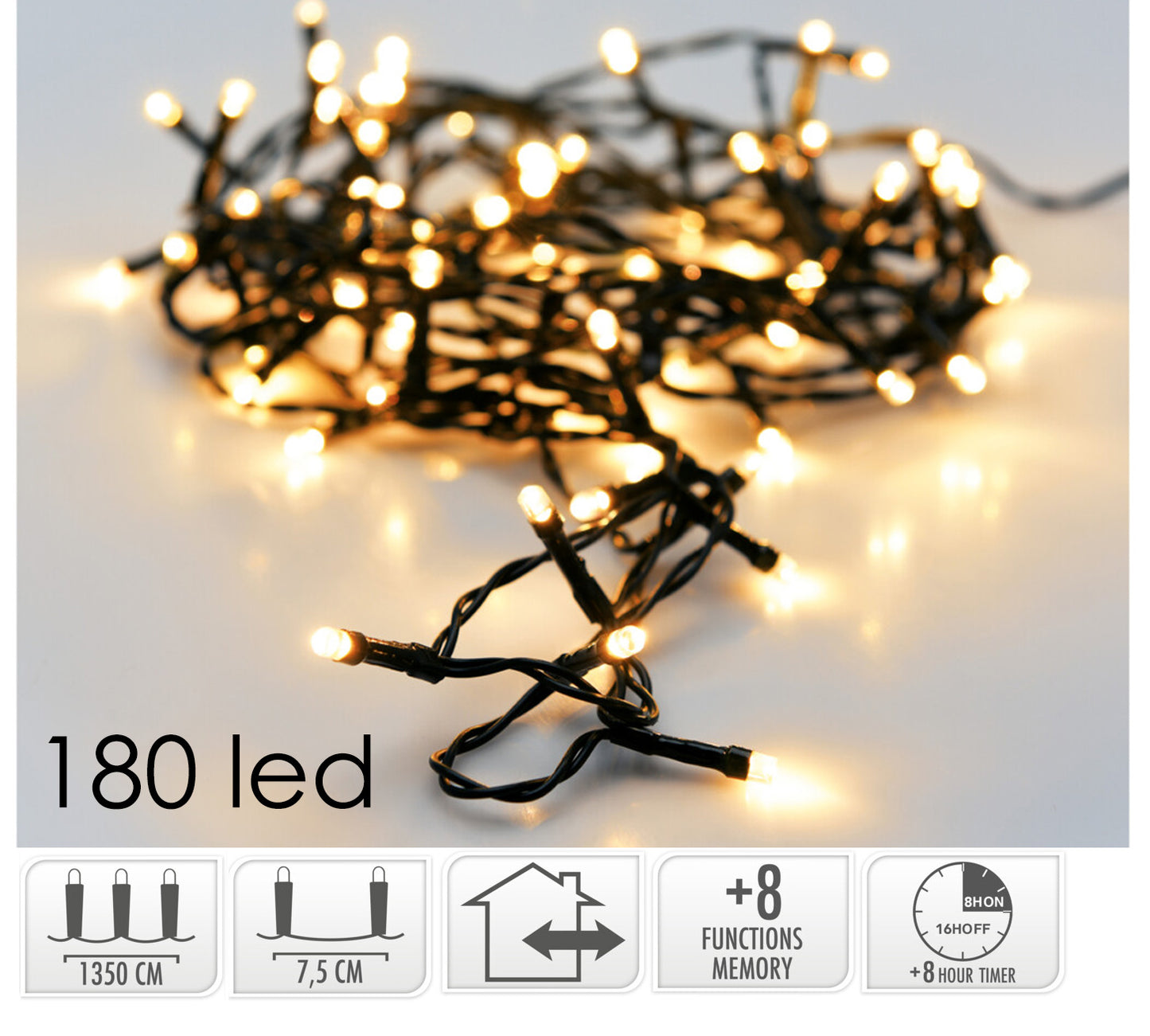 180L 8προγρ.,μνήμη,timer, in/outdoor,θ.λευκό,13,5μ.