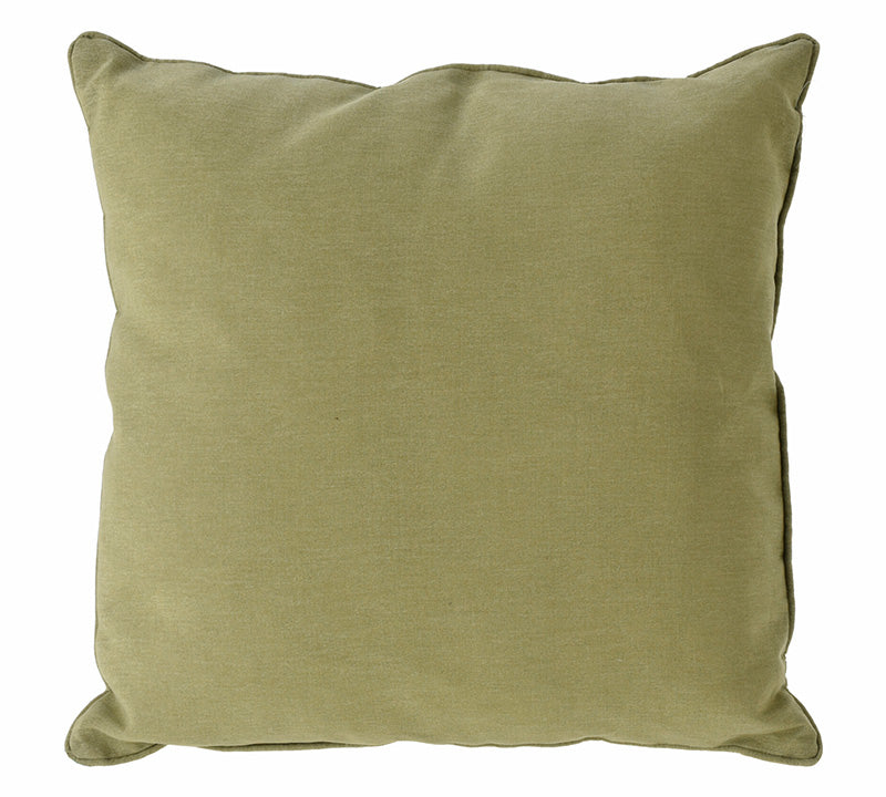 Μαξιλάρι polyester με ρέλι 45x45cm,πράσινο