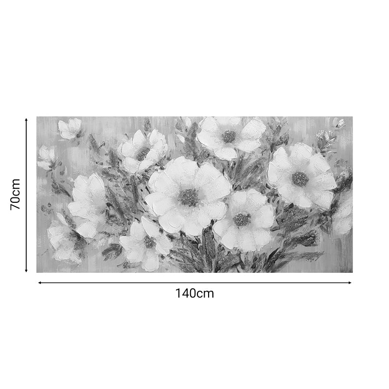 Πίνακας σε καμβά Prime 3D Inart 140x3x70εκ