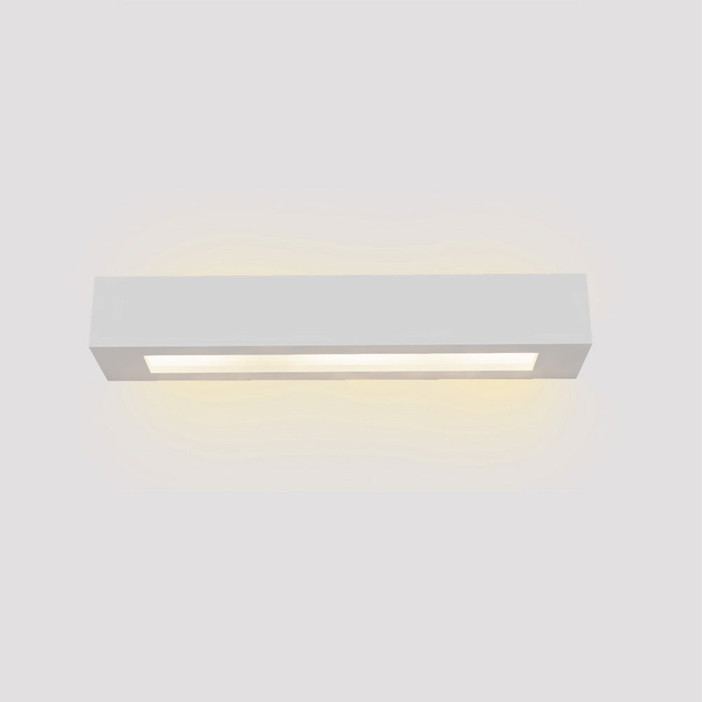 Inlight Επιτοίχιο Φωτιστικό Γύψινο Λευκό 3×E14 – 45 cm (43049-A-White)