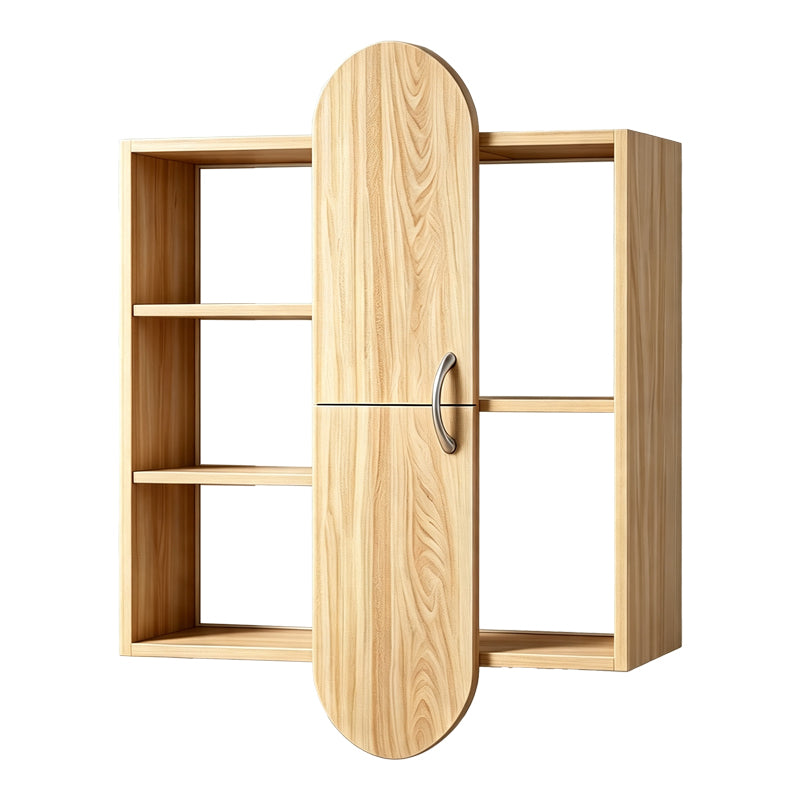 Ραφιέρα τοίχου Jonna pakoworld sonoma MDF 60x10x80εκ