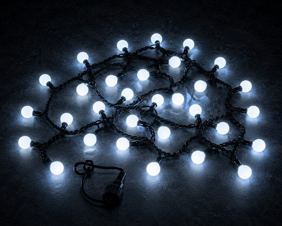 100LED ΛΑΜΠΑΚΙΑ ΜΕ ΜΠΙΛΙΑ 5Μ ΠΡΟΓΡΑΜΜΑΤΑ & ΕΠΕΚΤΑΣΗ – IP44 ΠΡΑΣΙΝΟ ΚΑΛΩΔΙΟ / ΛΕΥΚΟ ΦΩΣ 63370-L | LIANOS