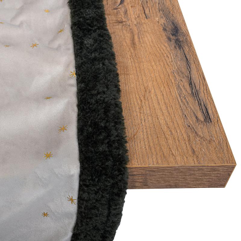 ΔΙΑΚΟΣΜΗΤΙΚΗ ΧΡΙΣΤΟΥΓΕΝΝΙΑΤΙΚΗ ΤΡΑΒΕΡΣΑ Fylliana FL1986 ΜΠΕΖ-ΠΡΑΣΙΝΟ-ΧΡΥΣΟ 40x140εκ