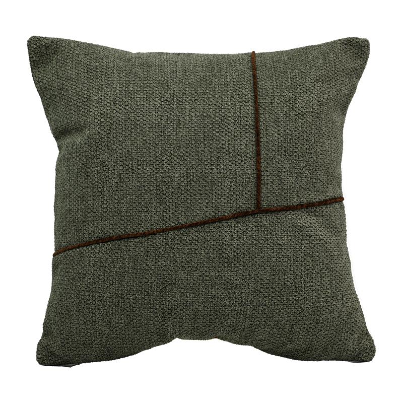 ΔΙΑΚΟΣΜΗΤΙΚΟ ΜΑΞΙΛΑΡΙ Fylliana Linear ΠΡΑΣΙΝΟ ΧΡΩΜΑ 43x43x10εκ