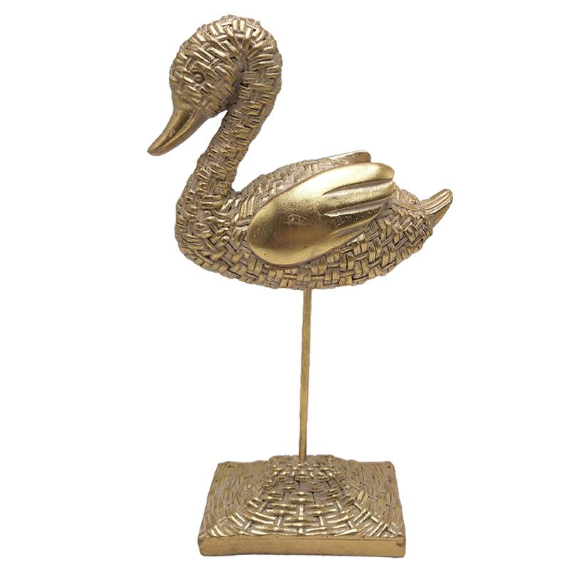 ΔΙΑΚΟΣΜΗΤΙΚΟ ΠΟΥΛΙ ΣΕ STAND 21148 ΧΡΥΣΟ ΧΡΩΜΑ 19.5x7.5x35εκ