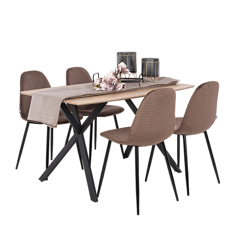 ΚΑΡΕΚΛΑ ΤΡΑΠΕΖΑΡΙΑΣ Fylliana 274 ΚΑΦΕ 45x50x88εκ