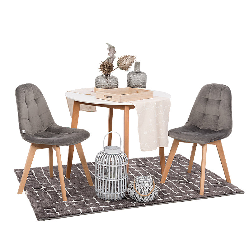 ΚΑΡΕΚΛΑ ΤΡΑΠΕΖΑΡΙΑΣ Fylliana 275 ΓΚΡΙ ΥΦΑΣΜΑ 43.5x51.5x87εκ