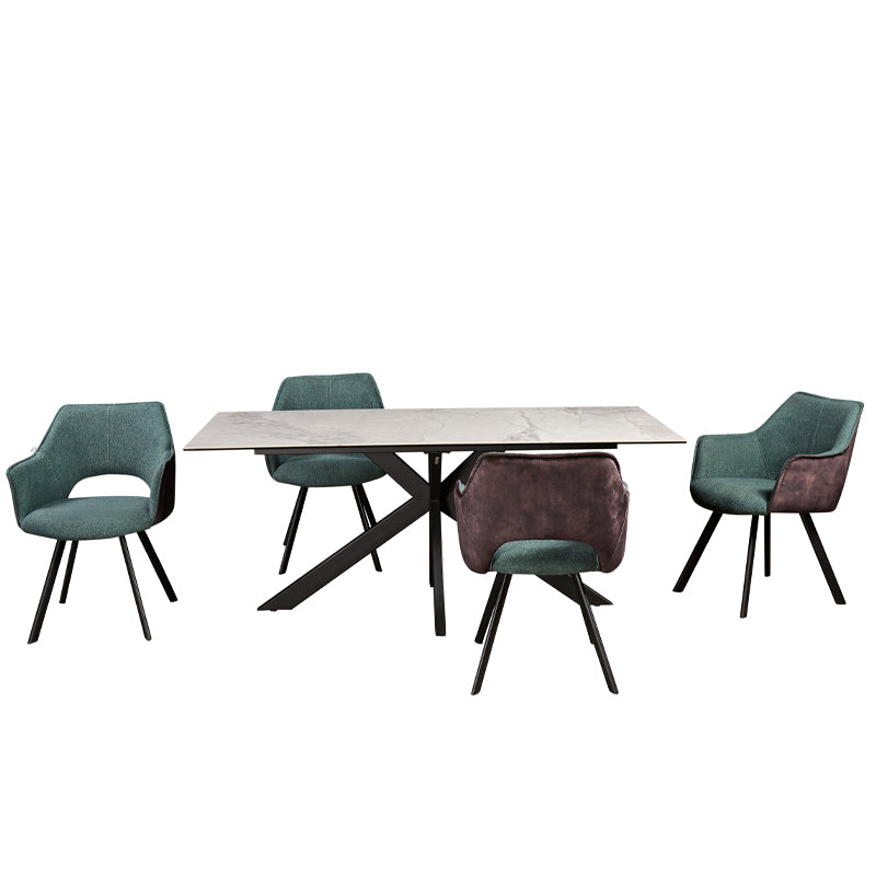 ΚΑΡΕΚΛΑ ΤΡΑΠΕΖΑΡΙΑΣ Fylliana 5086 ΠΡΑΣΙΝΟ ΧΡΩΜΑ 57x59x82εκ