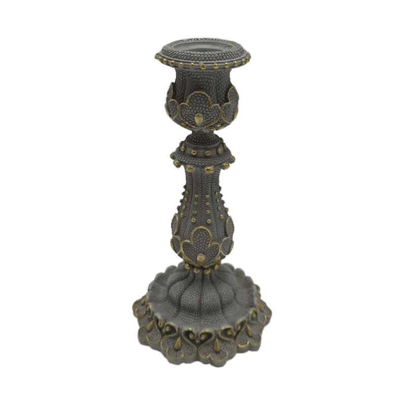 ΚΗΡΟΠΗΓΙΟ Fylliana Leaf ΑΣΗΜΙ ΧΡΩΜΑ 10x10x20εκ sls