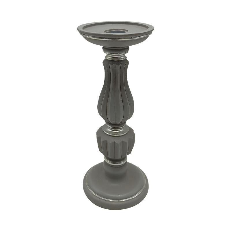 ΚΗΡΟΠΟΓΙΟ Fylliana ΑΣΗΜΙ ΧΡΩΜΑ 11x11x25,5εκ sls