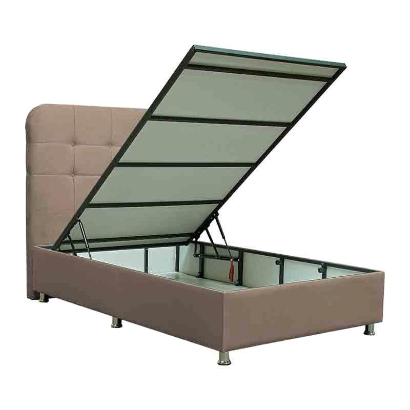 ΚΡΕΒΑΤΙ Fylliana Natalie ΚΑΦΕ ΜΕ ΑΠΟΘ ΧΩΡΟ 212x122x120 ΓΙΑ ΣΤΡΩΜΑ 120x200εκ