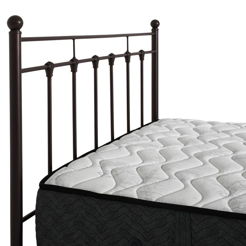 ΚΡΕΒΑΤΙ ΣΙΔΕΡΕΝΙΟ Fylliana ASTRA ΚΑΦΕ ΧΡΩΜΑ 168x208x86εκ (160x200)