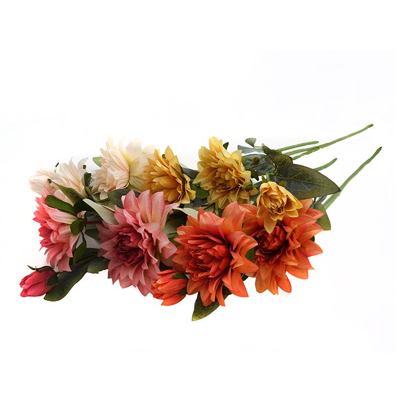 ΛΟΥΛΟΥΔΙ Fylliana Dahlia 1/4 ΣΑΜΠΑΝΙ-ΠΟΡΤΟΚΑΛΙ-ΚΙΤΡΙΝΟ-ΡΟΖ 0.69εκ