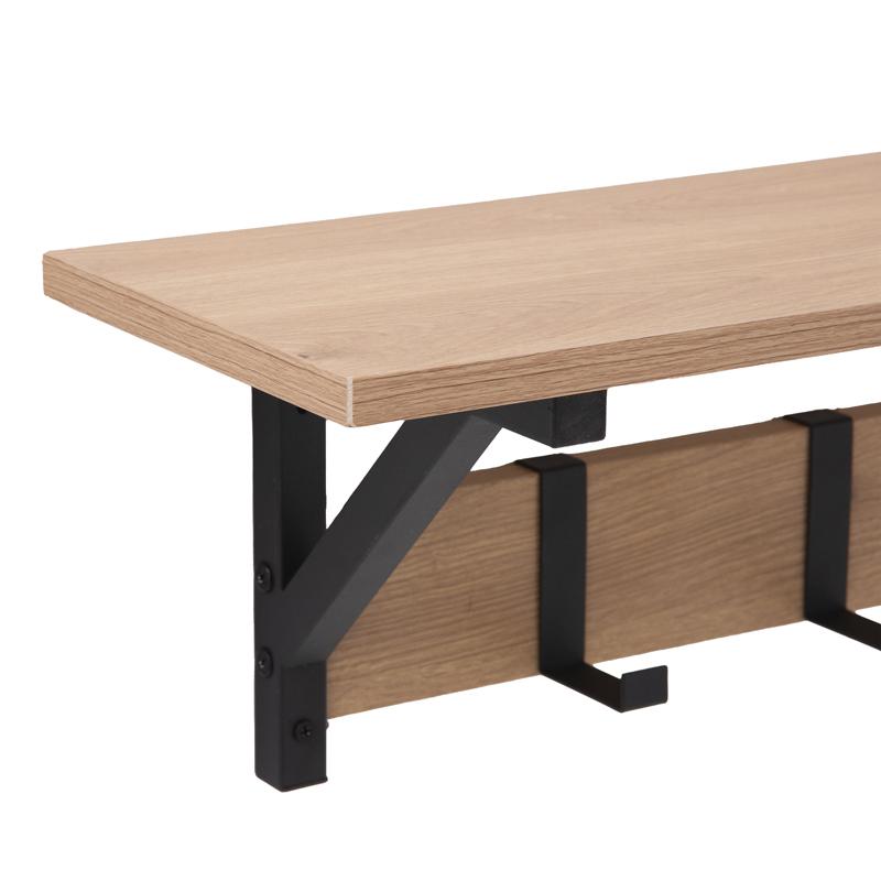 ΜΕΤΑΛΛΙΚΗ ΚΡΕΜΑΣΤΡΑ ΤΟΙΧΟΥ Fylliana FL2230 SONOMA ΧΡΩΜΑ 80x20x20εκ