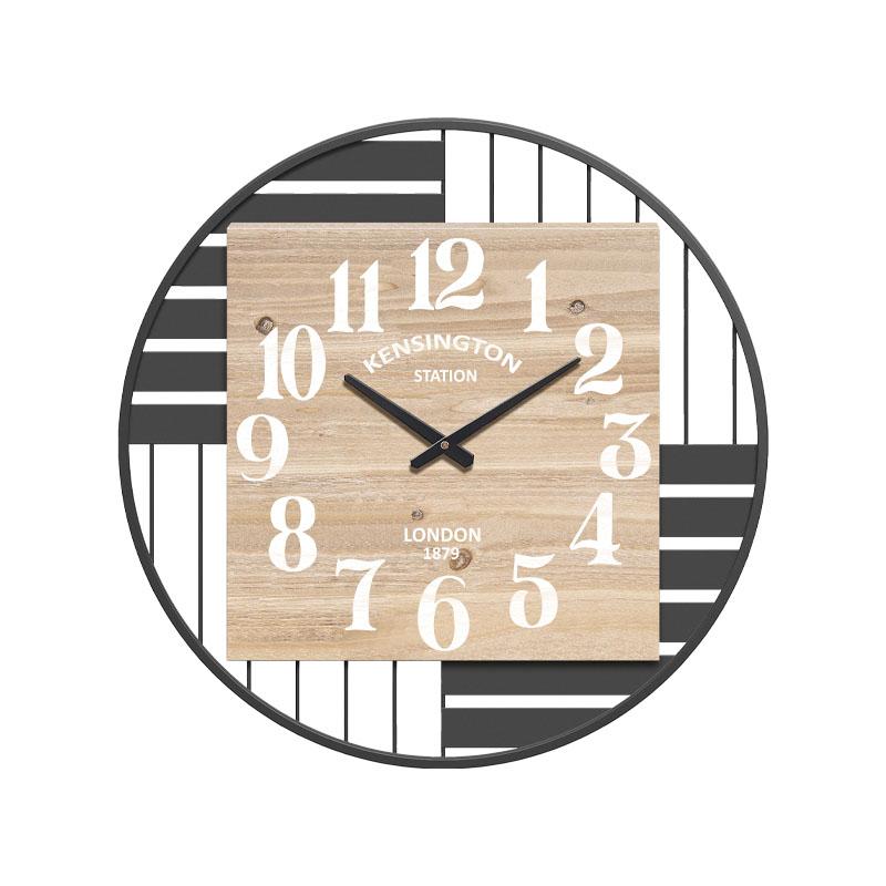 ΡΟΛΟΙ ΤΟΙΧΟΥ Fylliana "Kensington Station" ΜΑΥΡΟ ΜΕΤΑΛΛΙΚΟ 60εκ sls