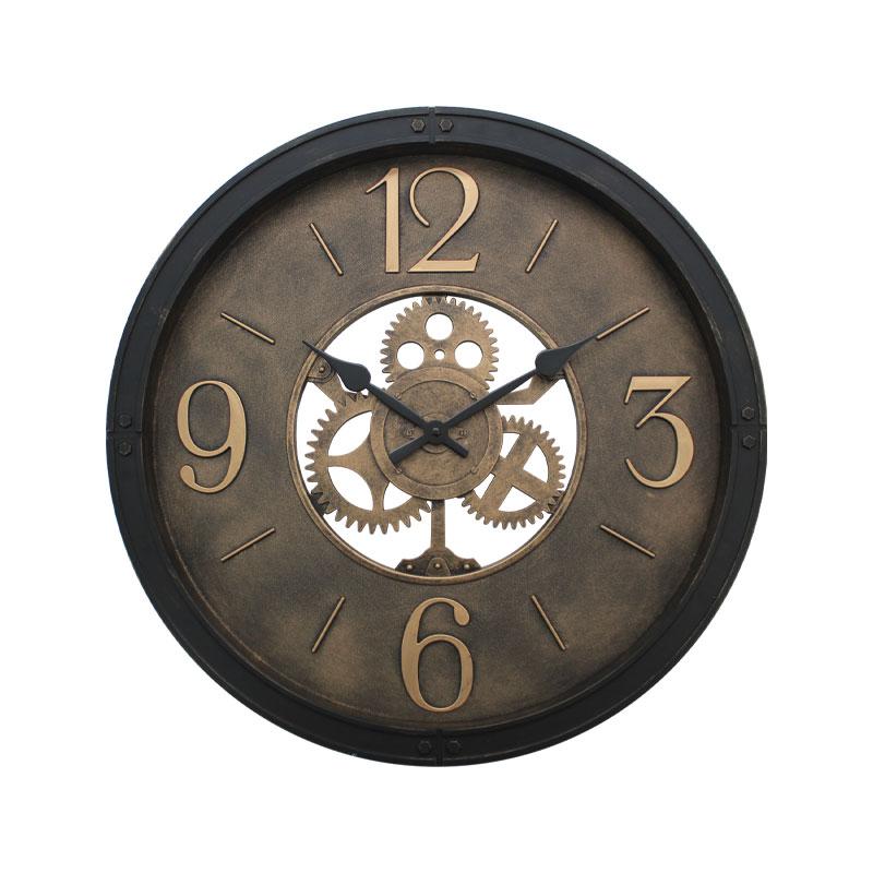 ΡΟΛΟΙ ΤΟΙΧΟΥ ΣΤΡΟΓΓΥΛΟ Fylliana FL1936 ΜΑΥΡΟ-ΜΠΡΟΝΖΕ ΧΡΩΜΑ 60x60x5εκ