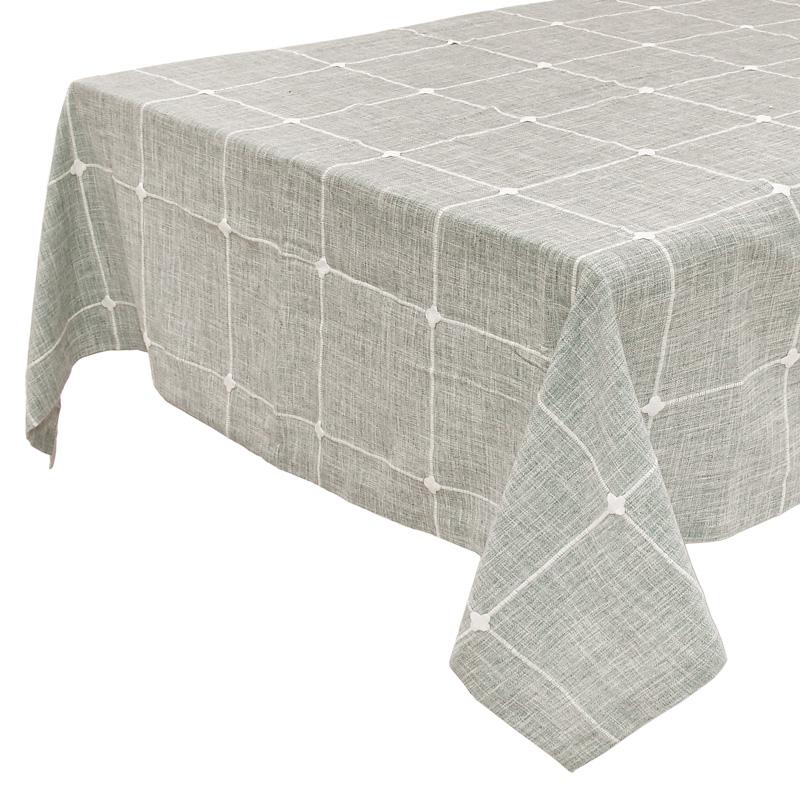 ΤΡΑΠΕΖΟΜΑΝΤΗΛΟ Fylliana ΜΠΕΖ-ΛΕΥΚΟ 150x180εκ