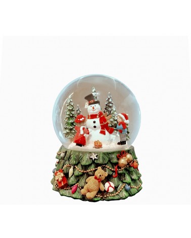 HOMEGURU- SK102 SNOWBALL Δ15 εκ. ΚΙΝΗΣΗ ΧΙΟΝΙΟΥ,ΜΟΥΣΙΚΗ,ΧΡΩΜΑΤΙΣΤΟ ΦΩΣ 19.5 εκ.