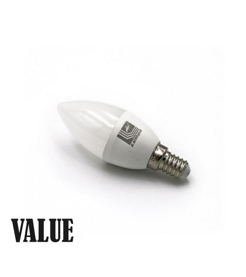 ADELEQ-LED ΛΑΜΠΑ ΚΕΡΑΚΙ Ε14 8W 230V ΘΕΡΜΟ 3000Κ VALUE