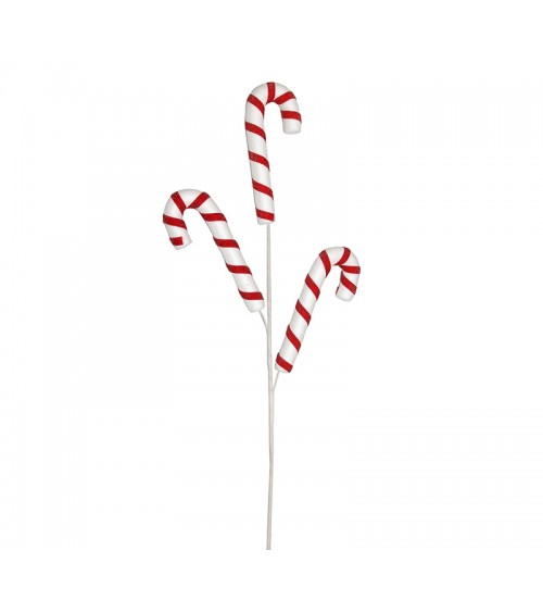HOMEGURU-AX876 Candy cane spray White Red,70cm