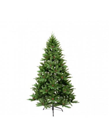 HOMEGURU-SWP-180 Χριστουγεννιάτικο Δέντρο SWISS PINE & κουκουνάρια 180cm