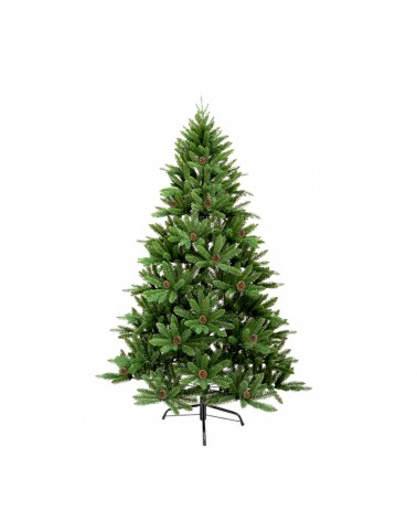 HOMEGURU-SWP-210 Χριστουγεννιάτικο Δέντρο SWISS PINE & κουκουνάρια 210cm
