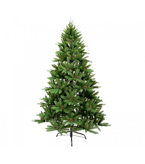 HOMEGURU-SWP-240 Χριστουγεννιάτικο Δέντρο SWISS PINE & κουκουνάρια 240cm