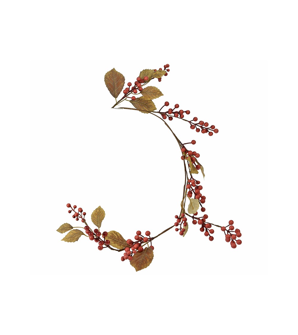 HOMEGURU-XM857 Γιρλάντα με berries σε φθινοπωρινό χρ.100cm