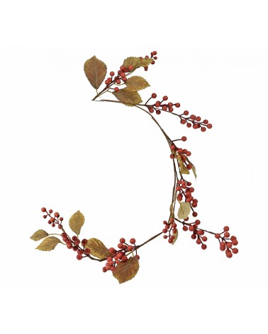 HOMEGURU-XM857 Γιρλάντα με berries σε φθινοπωρινό χρ.100cm