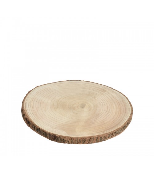 HOMEGURU-YL170 Ξύλινη βάση από κορμό δένδρου διαμ.25cm