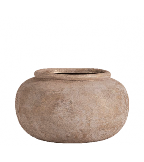 HOMEGURU - Χειροποίητο βάζο-κασπώ terracotta 24x13cm - TR104