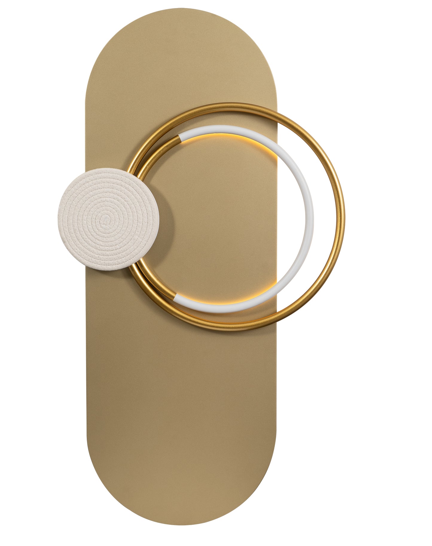 DEC - 10 ΔΙΑΚΟΣΜΗΤΙΚΟ ΦΩΤΙΖΟΜΕΝΟ LED ΠΑΡΑΛΛΗΛΟΓΡΑΜΜΟ ΜΕ ΚΥΚΛΟ ΣΤΗ ΜΕΣΗ 10W 3000K 600 LUM