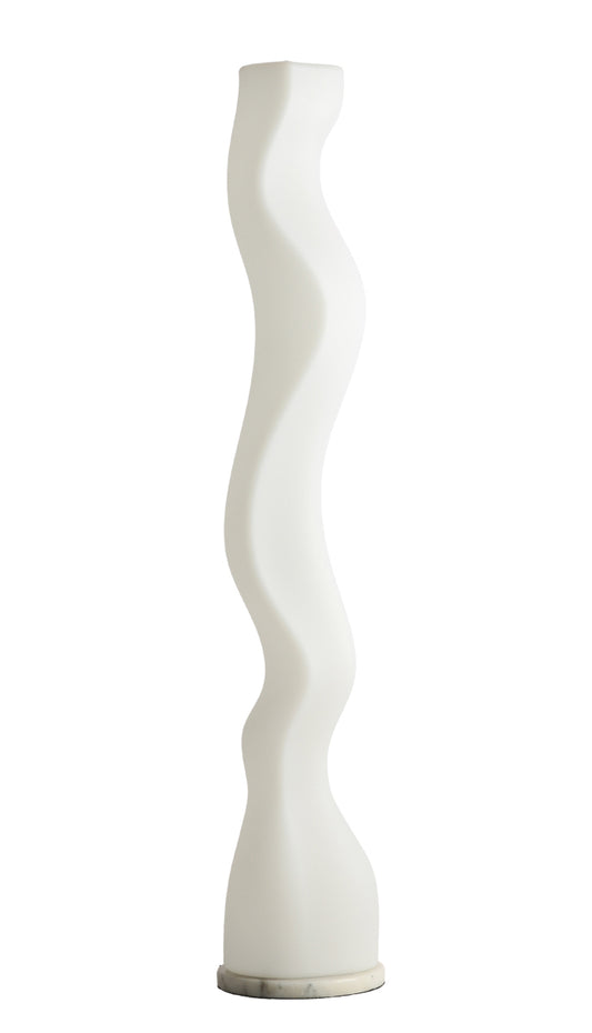 FLC 8033 ΔΑΠΕΔΟΥΑΚΡΥΛΙΚΟ LED ΛΕΥΚΟ ΚΟΛΟΝΑ ΜΕ ΜΑΡΜΑΡΙΝΗ ΒΑΣΗ