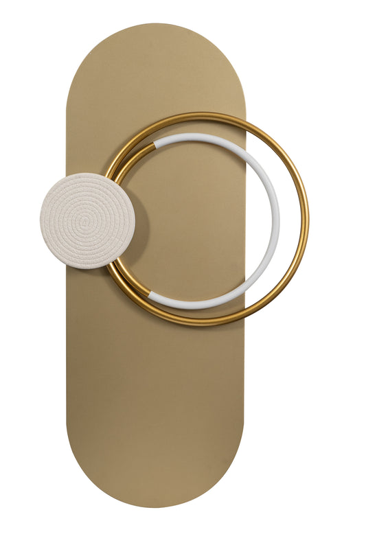 DEC - 10 ΔΙΑΚΟΣΜΗΤΙΚΟ ΦΩΤΙΖΟΜΕΝΟ LED ΠΑΡΑΛΛΗΛΟΓΡΑΜΜΟ ΜΕ ΚΥΚΛΟ ΣΤΗ ΜΕΣΗ 10W 3000K 600 LUM