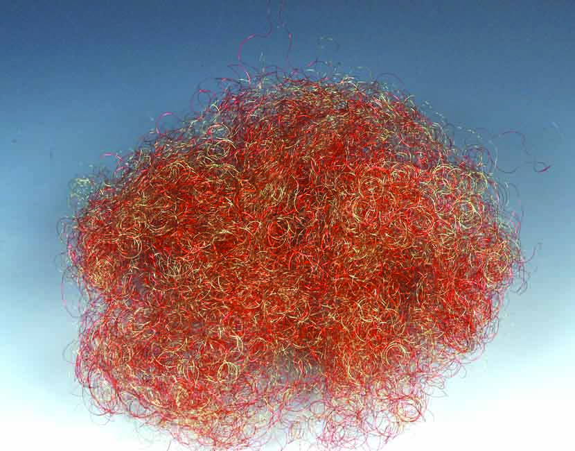 Angel Hair κόκκινο/χρυσό