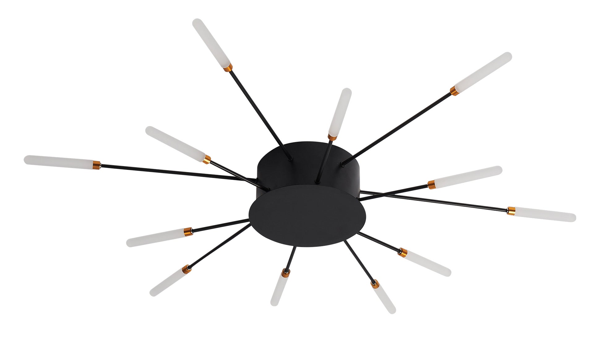 CCC 709-12 # LED ΟΡΟΦΗΣ ΜΑΥΡΟ ΑΚΤΙΝΕΣ