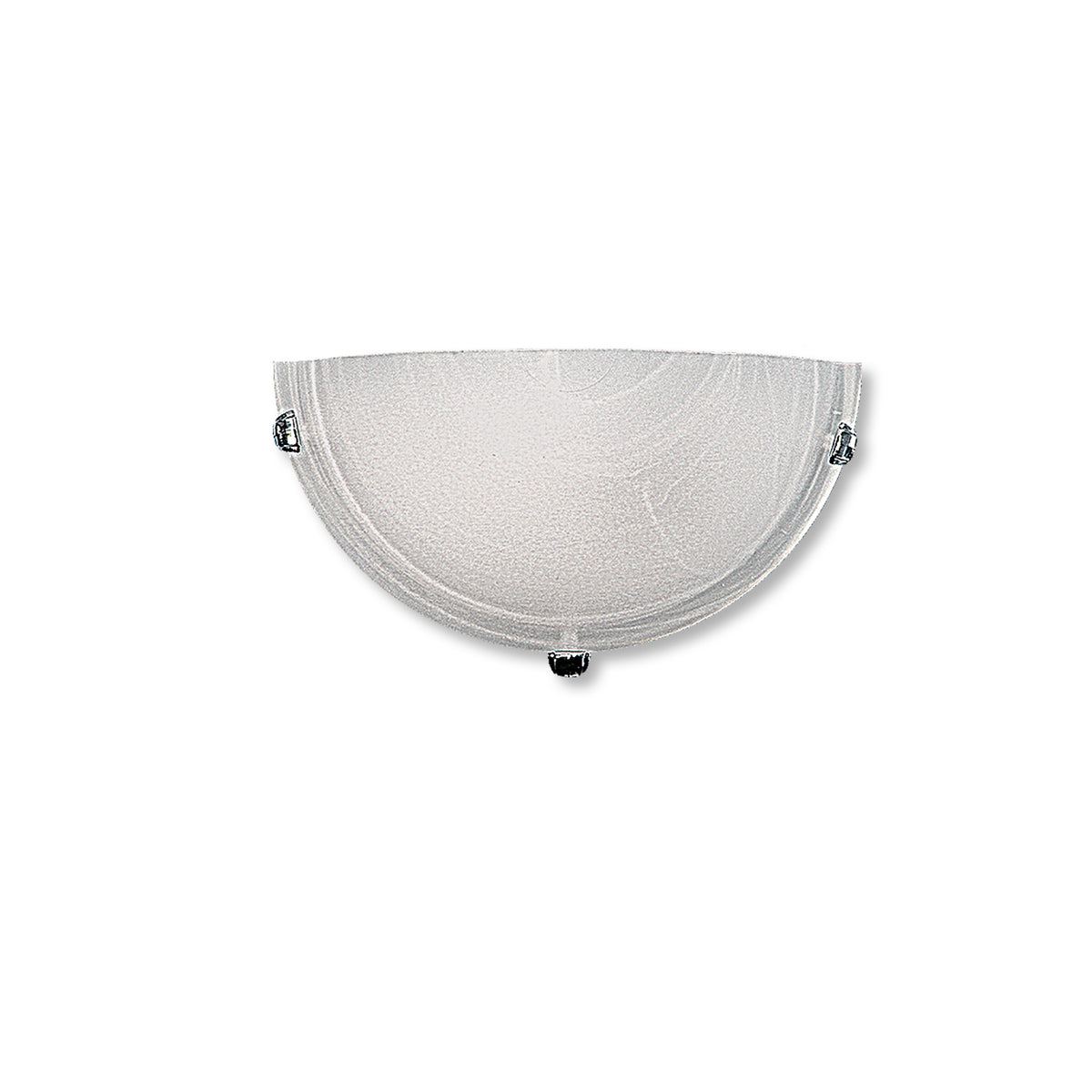 WLC 1751-1/2 WH ΑΠΛΙΚΑ ΛΕΥΚΟ ΓΥΑΛΙ 1XE27
