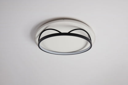CCC 711 # LED ΟΡΟΦΗΣ ΚΥΚΛΙΚΟ ΜΑΥΡΟ-ΑΣΠΡΟ