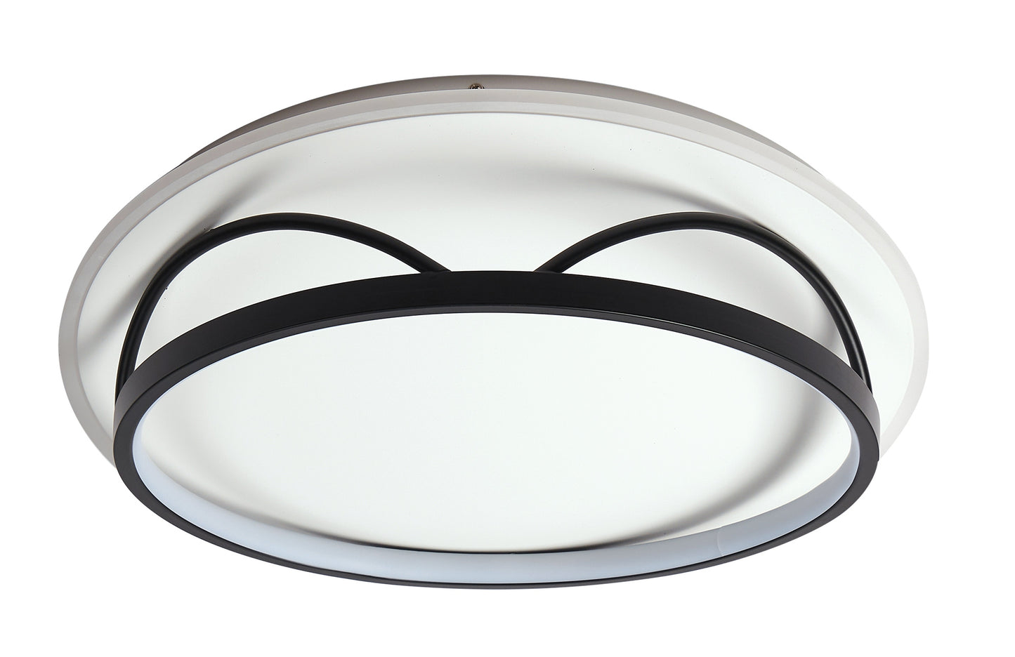 CCC 711 # LED ΟΡΟΦΗΣ ΚΥΚΛΙΚΟ ΜΑΥΡΟ-ΑΣΠΡΟ