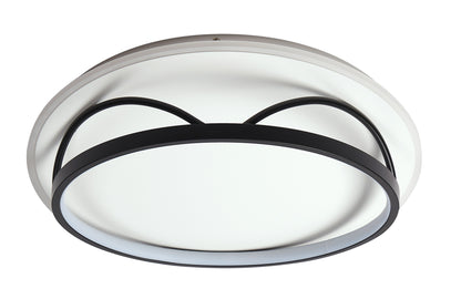 CCC 711 # LED ΟΡΟΦΗΣ ΚΥΚΛΙΚΟ ΜΑΥΡΟ-ΑΣΠΡΟ