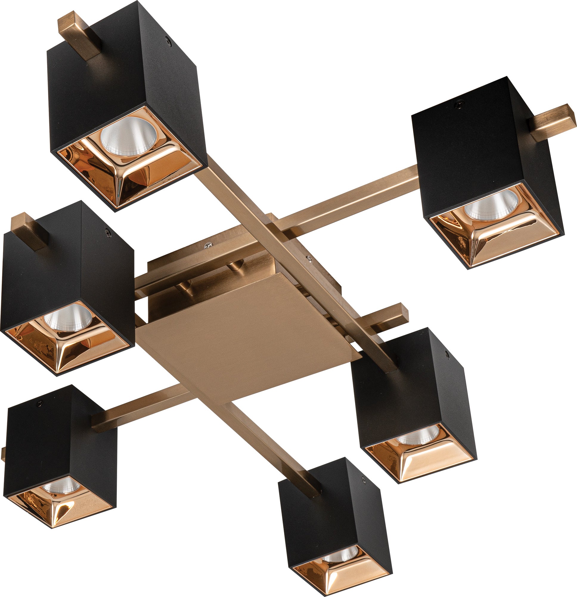 CCC 697-6 BΚ+ GD # ΟΡΟΦΗΣ LED ΡΑΒΔΟΙ ΜΕ 6 ΣΠΟΤ