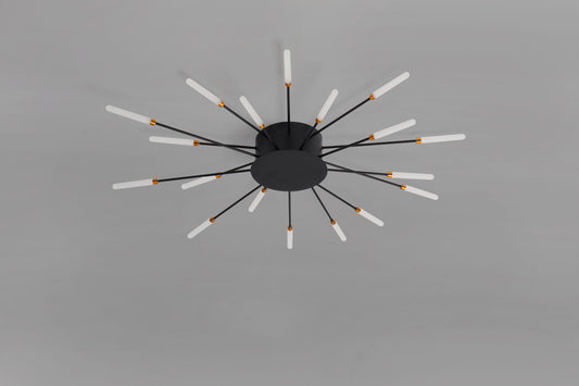 CCC 709-18 # LED ΟΡΟΦΗΣ ΜΑΥΡΟ ΑΚΤΙΝΕΣ